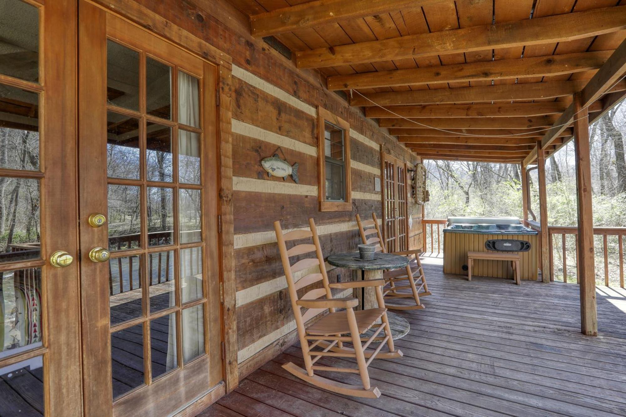 Creekside Memories Cabin Cosby Esterno foto