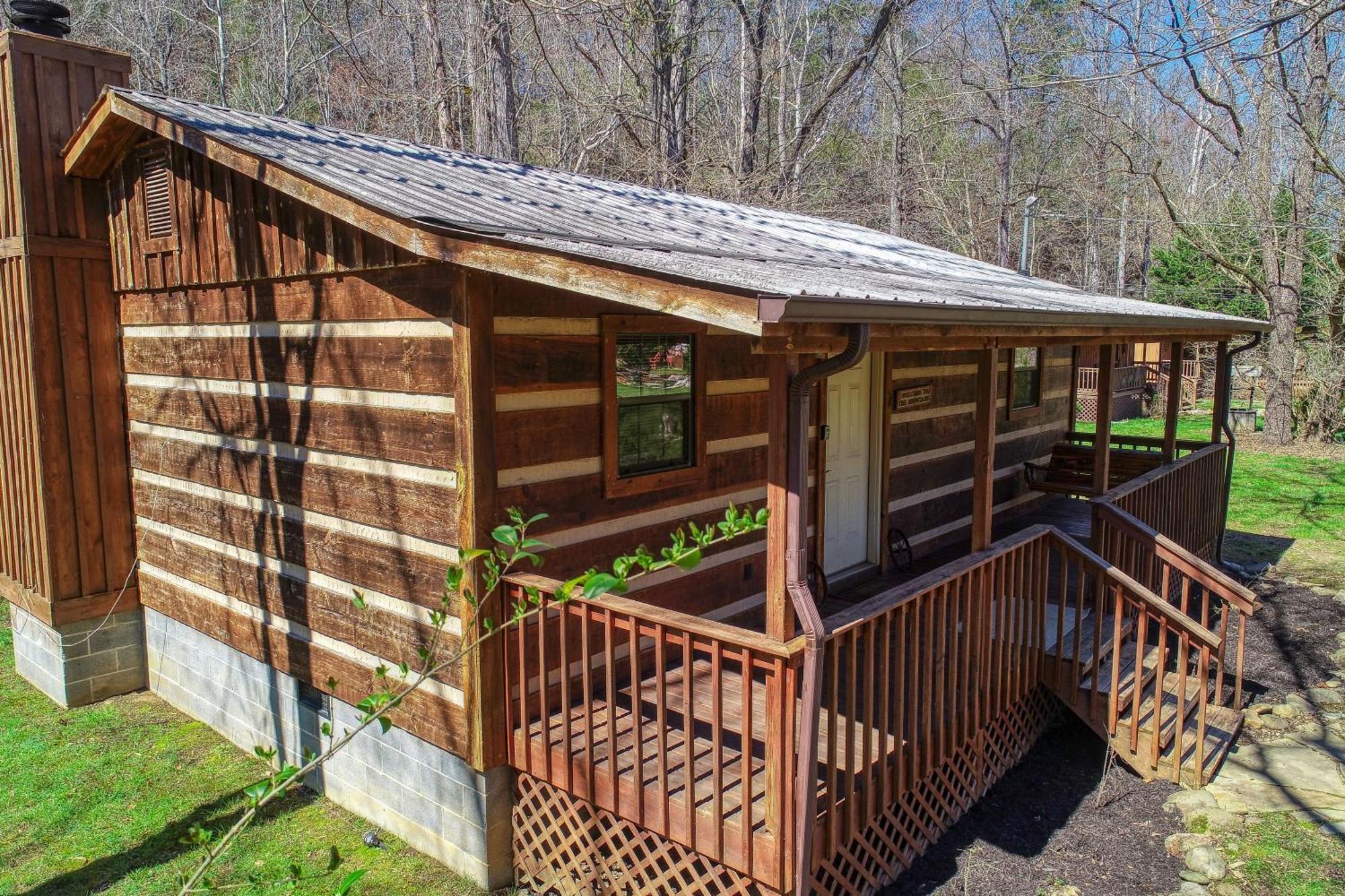 Creekside Memories Cabin Cosby Esterno foto