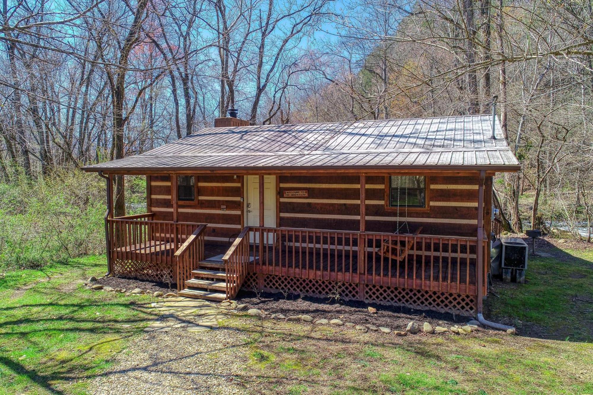 Creekside Memories Cabin Cosby Esterno foto