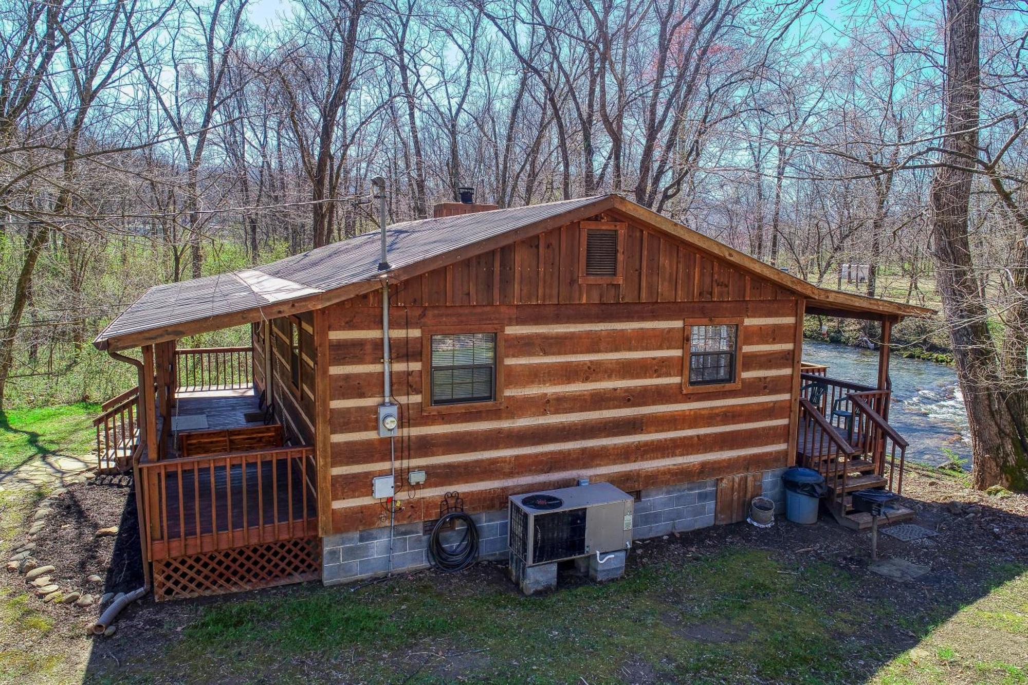 Creekside Memories Cabin Cosby Esterno foto