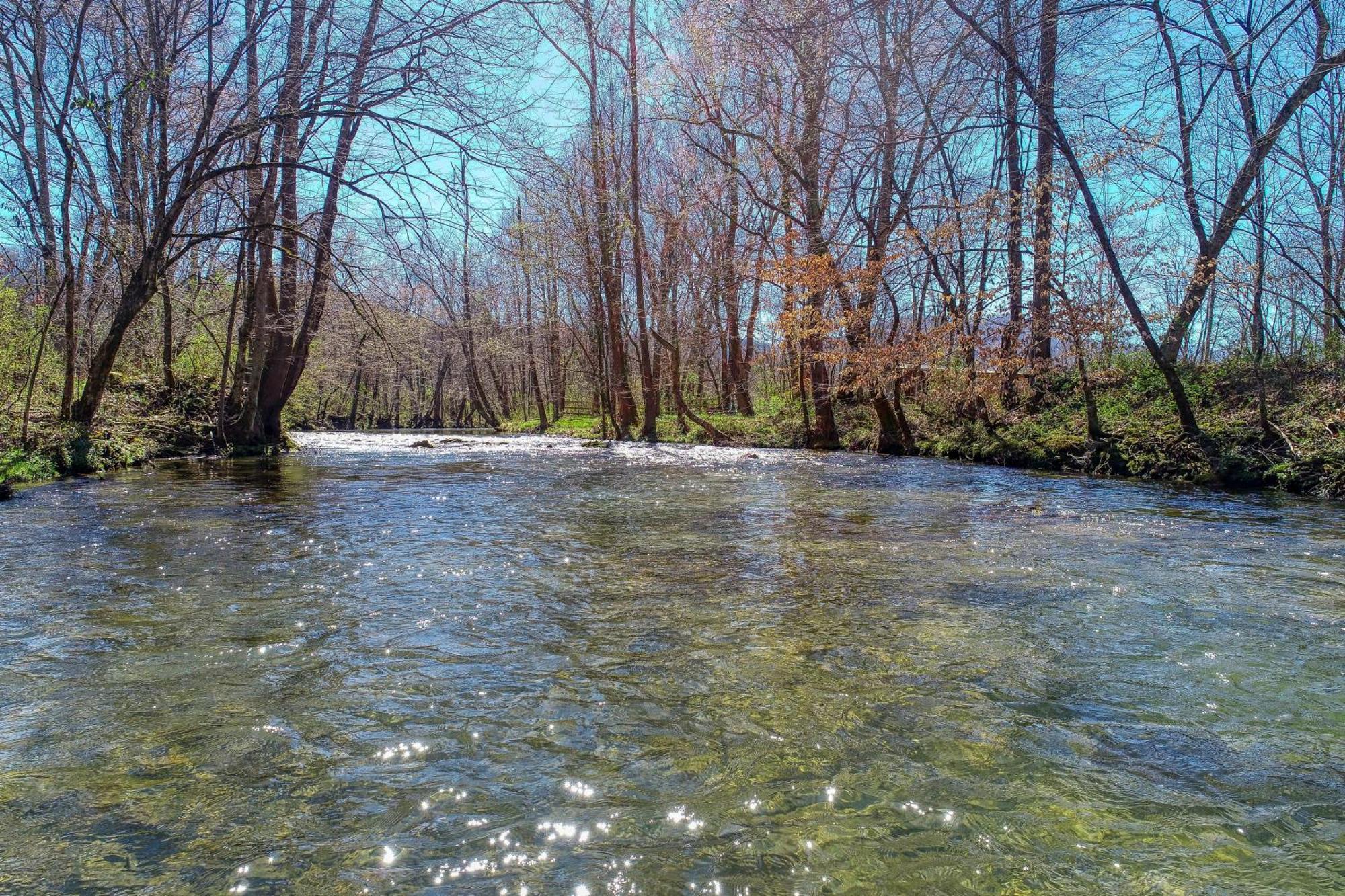 Creekside Memories Cabin Cosby Esterno foto