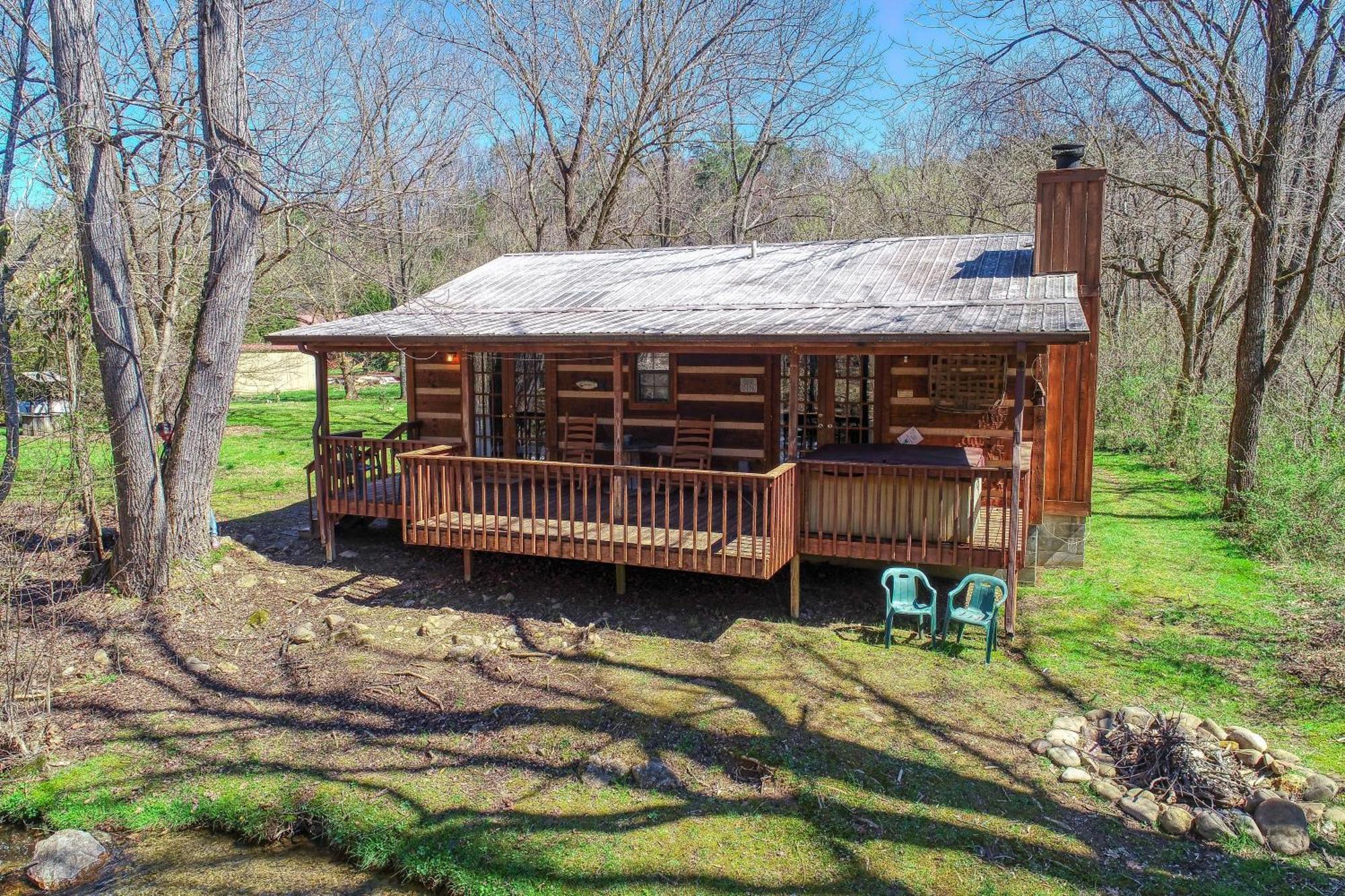 Creekside Memories Cabin Cosby Esterno foto